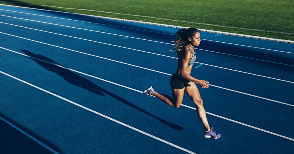 Athlete Running